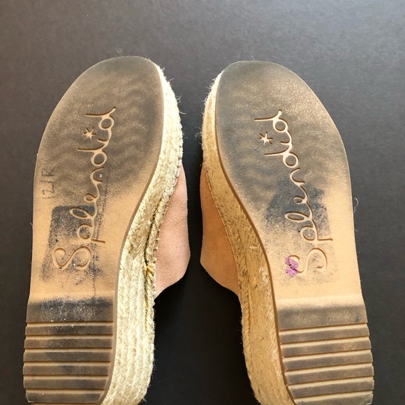 Splendid nude Suede Espadrilles. Size 9 - Picture 4 of 4